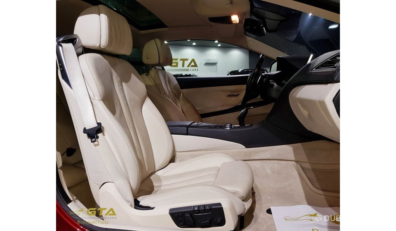 بي أم دبليو 640i "RESERVED" 2012 BMW 640i Coupe, Service History, GCC