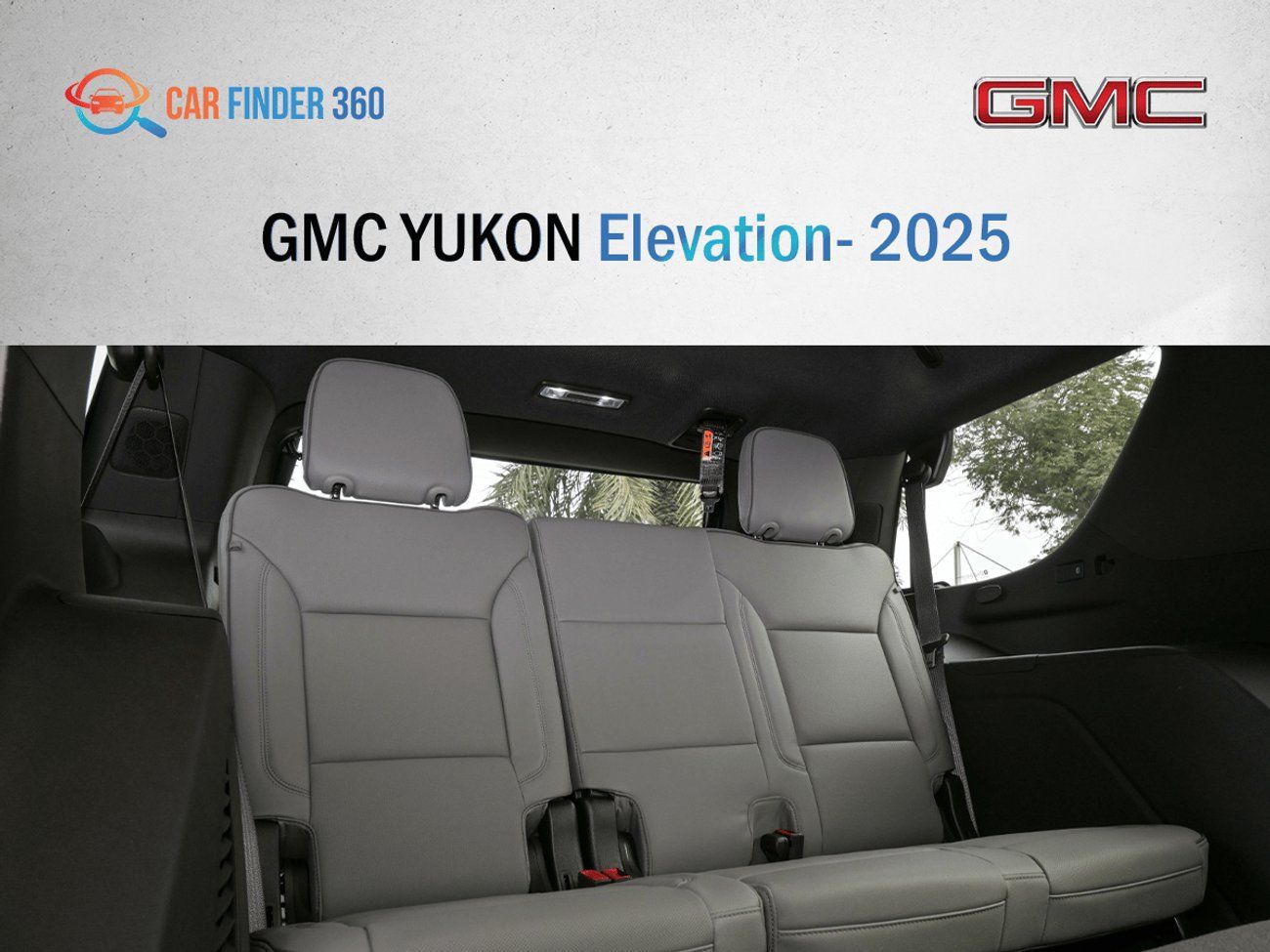 GMC Yukon GMC YUKON Elevation RWD 5.3L V8 - BLACK - 2025 (Export only ) 5.3 V8 SLE (2WD)