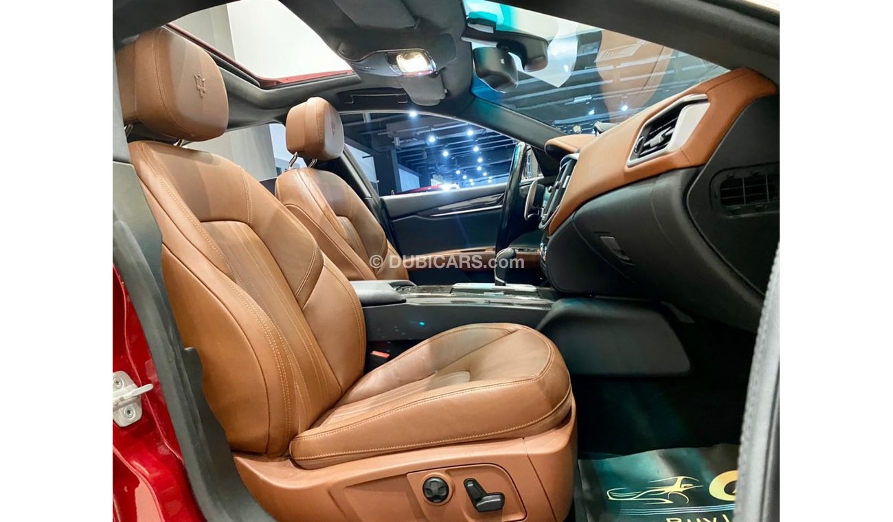 Maserati Ghibli 2015 Maserati Ghibli S Q4, Warranty, Full Service History, GCC