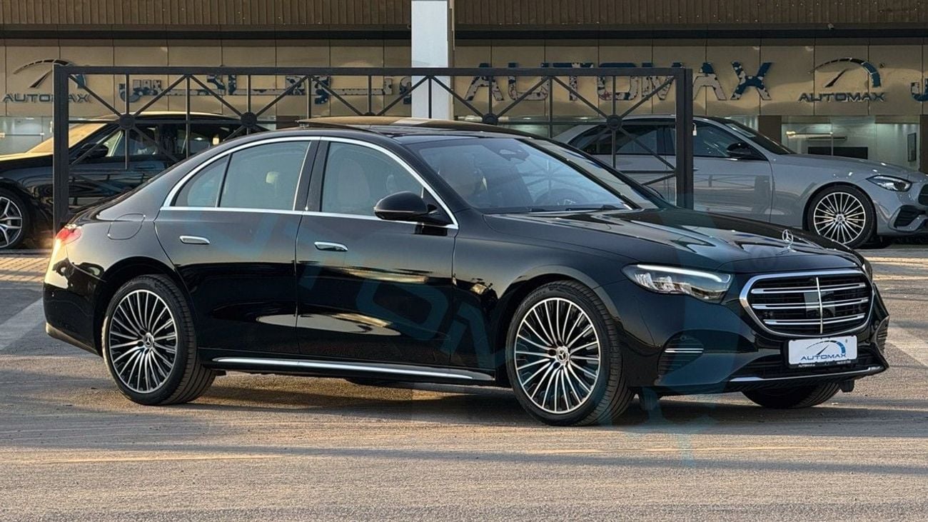 Mercedes Benz E200 Exclusive EQ Boost 2.0L RWD GCC 2026 With 2 Years Unlimited Mileage Warranty @Official Dealer