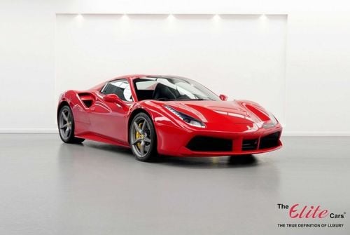 فيراري 488 سبايدر 2019 / ألياف الكربون / ضمان الوكيل / الخدمة