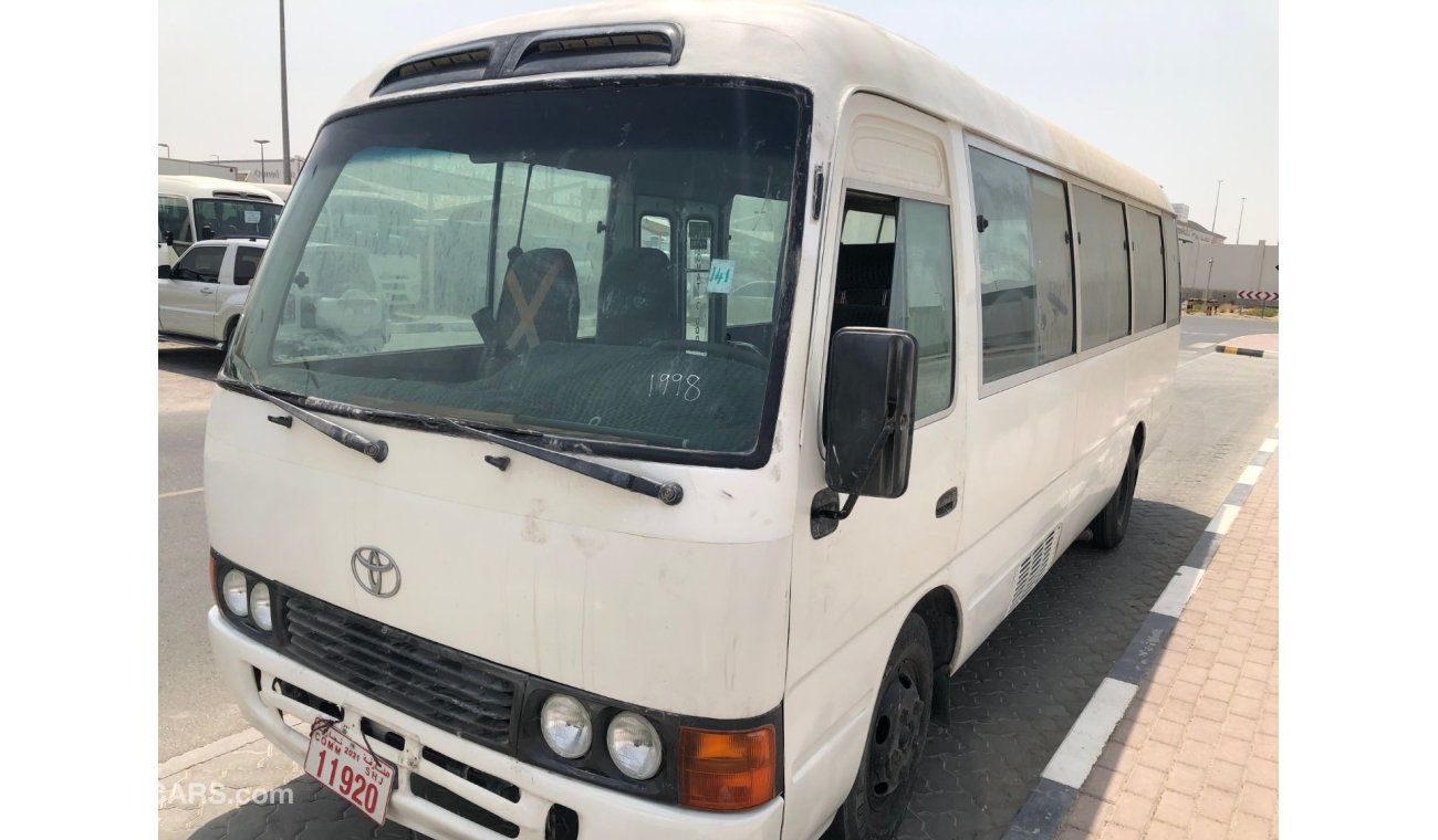 Toyota Coaster Toyota coaster bus 30 seater, model:1998. Excellent condition