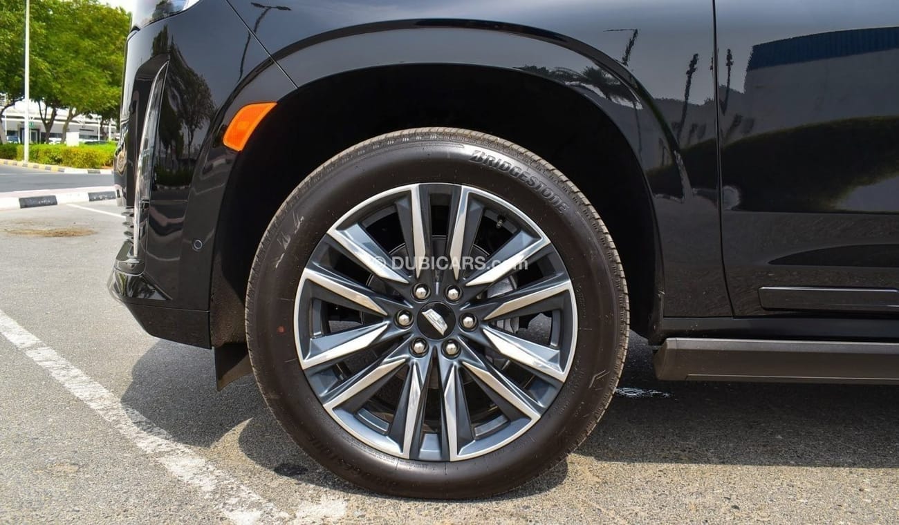 Cadillac Escalade Cadillac Escalade Sport ESV V8 4WD | Black Interior with Rear Entertainment | GCC Specs | 2023