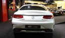 مرسيدس بنز S 500 كوبيه 4MATIC