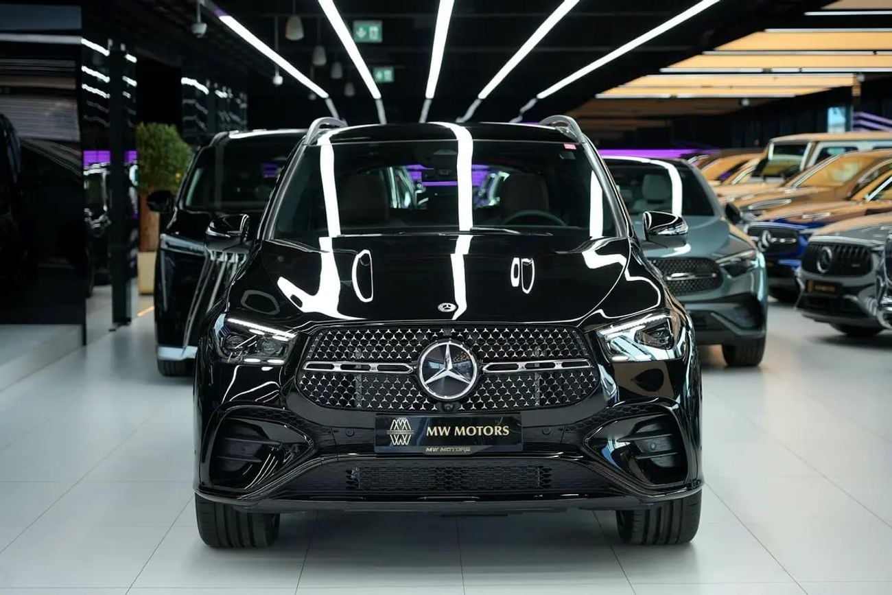 مرسيدس بنز GLE 450 4M DARK SERIES SUV | GCC 0km | Agency Warranty | AMG Package
