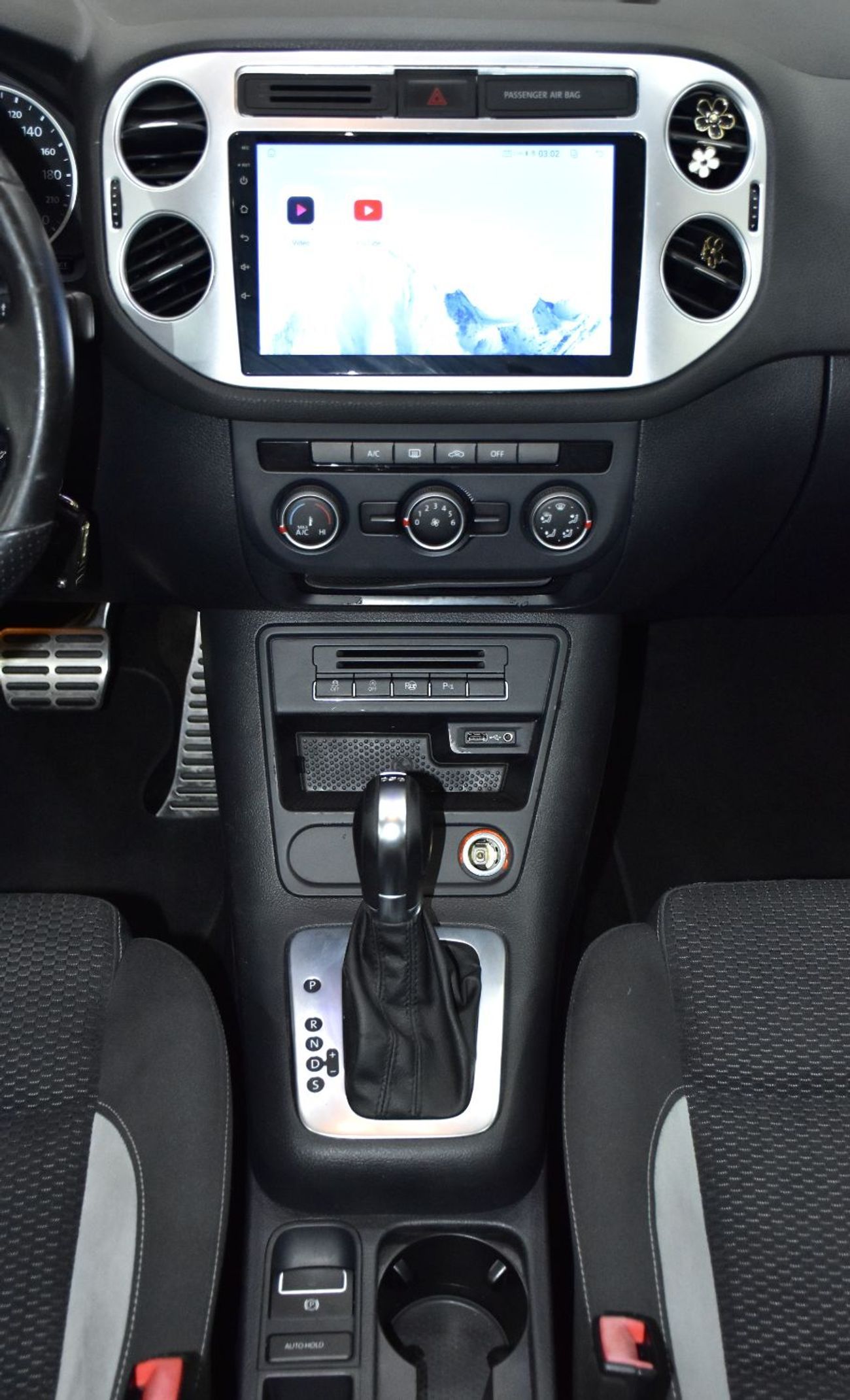 Volkswagen Tiguan EXCELLENT DEAL for our Volkswagen Tiguan R-Line ( 2016 Model ) in Beige Color GCC Specs