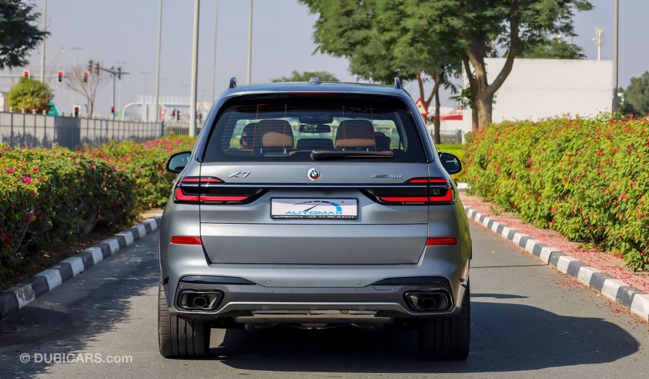 BMW X7 XDrive 40i V6 3.0L AWD 2023 GCC 0Km , With 5 Yrs or 200K Km WNTY & 5 Yrs or 100K Km SRVC @Official D