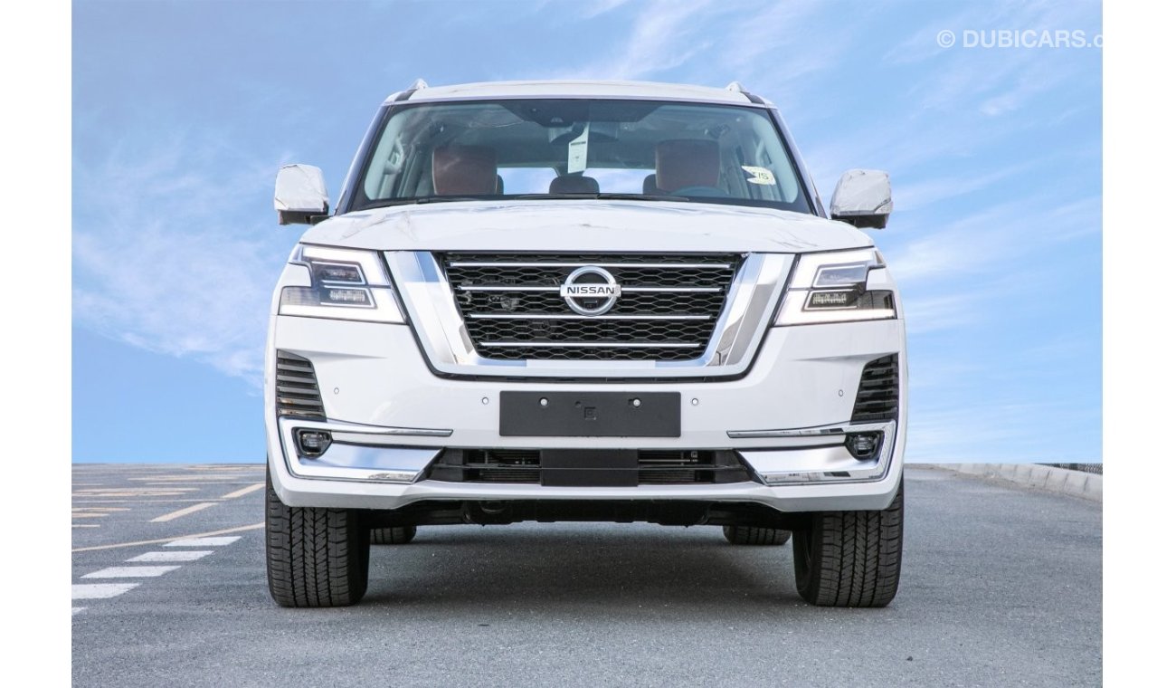 Nissan Patrol Platinum City 2021 Model Full Option with 5 Camera , Quilt Seats and 2 Power Seats