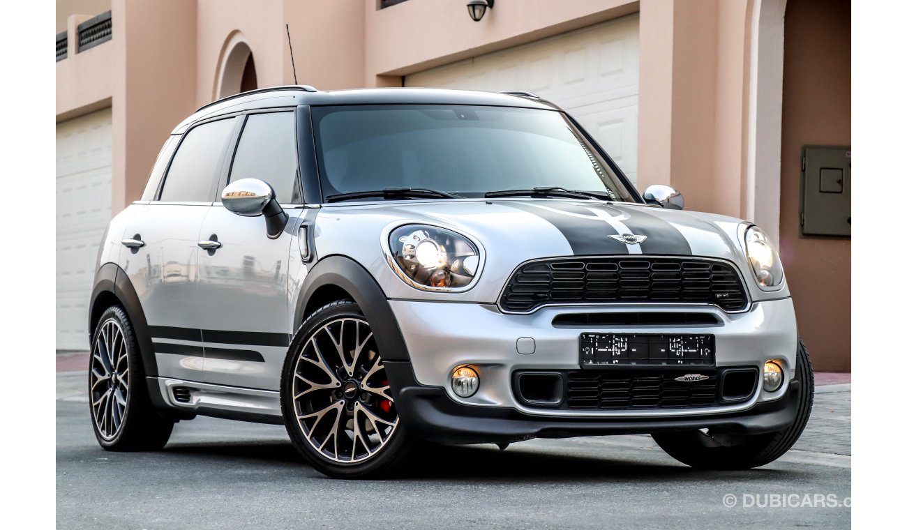 Mini John Cooper Works Countryman 2013 GCC under Warranty with Zero Down-Payment.