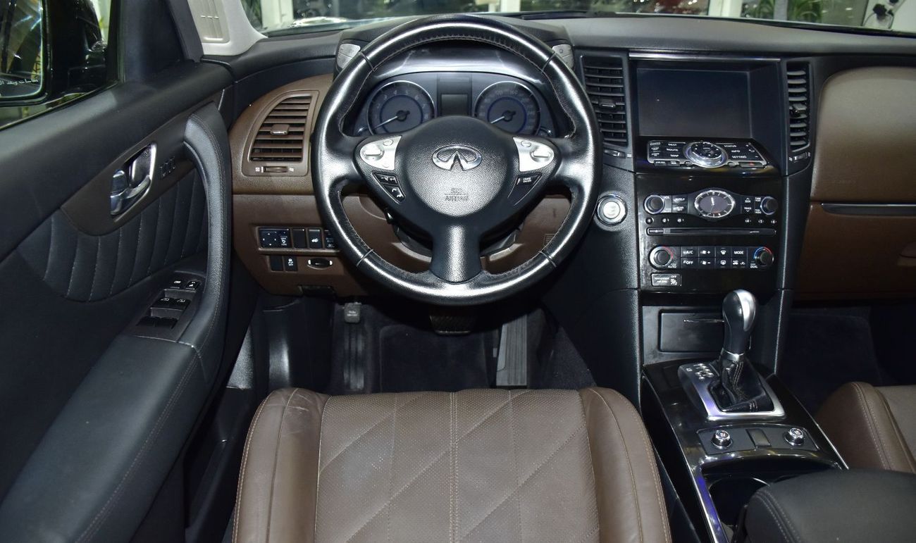 Infiniti QX70 EXCELLENT DEAL for our Infiniti QX70 ( 2020 Model ) in Silver Color GCC Specs