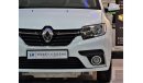 Renault Symbol EXCELLENT DEAL for our Renault Symbol 2021 Model!! in White Color! GCC Specs