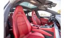 بورش باناميرا ٤ Porsche Panamera 4  3.0T V6  Red Interior  Full Option 2020 GCC