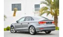 Audi A3 30 TFSI - GCC - AED 862 Per Month! - 0% DP