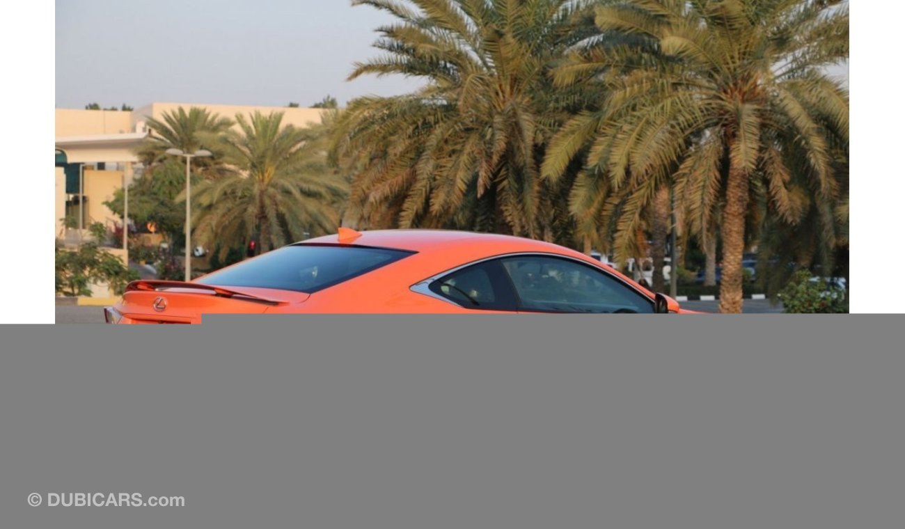 لكزس RC F بلاتينوم لكزس RCF كوبي V8 وارد 2015 فل اوبشن فل كاربن فايبر  بحالة الوكالة  بدون حوادث او اعطال