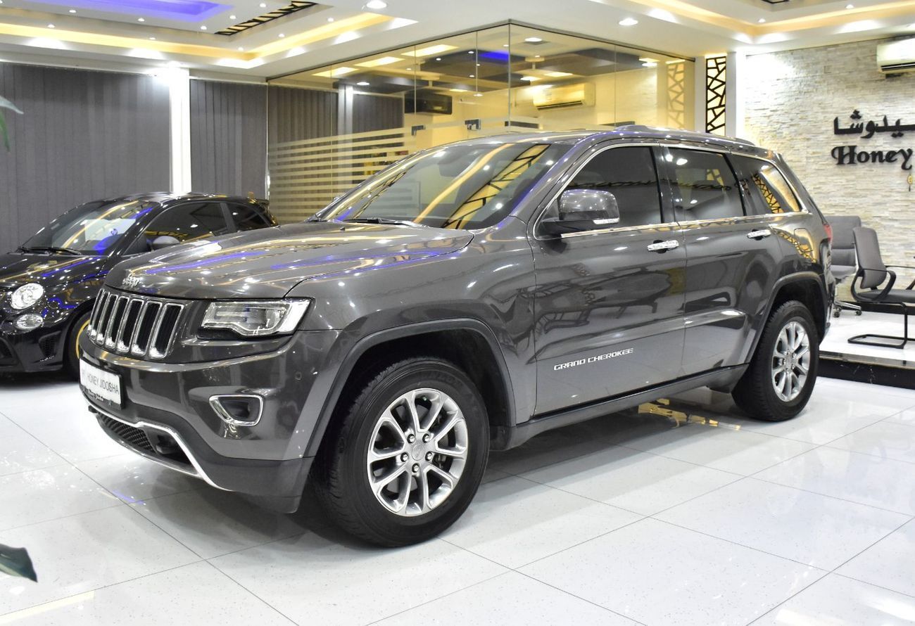 Jeep Grand Cherokee EXCELLENT DEAL for our Jeep Grand Cherokee Limited 4x4 ( 2015 Model ) in Grey Color GCC Specs