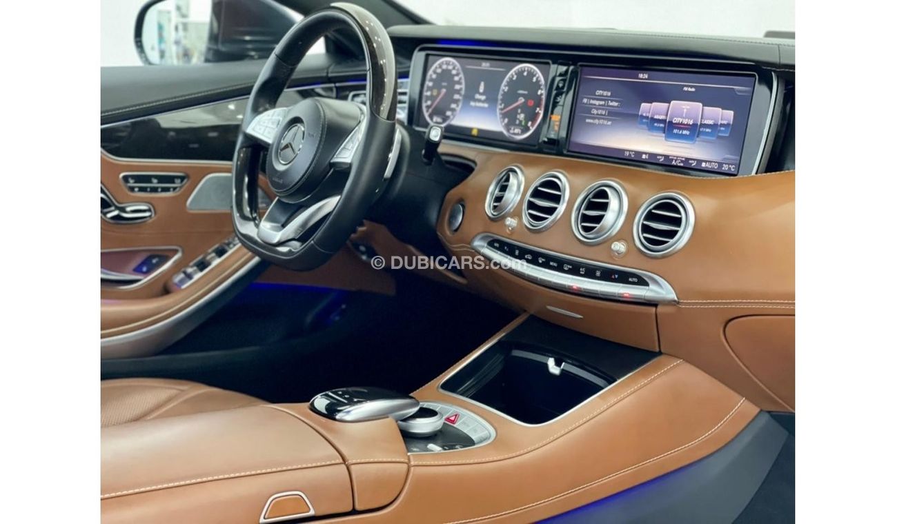 Mercedes-Benz S 500 Coupe 2016 Mercedes S500 4MATIC Coupe, Mercedes Warranty, Mercedes Service History, GCC