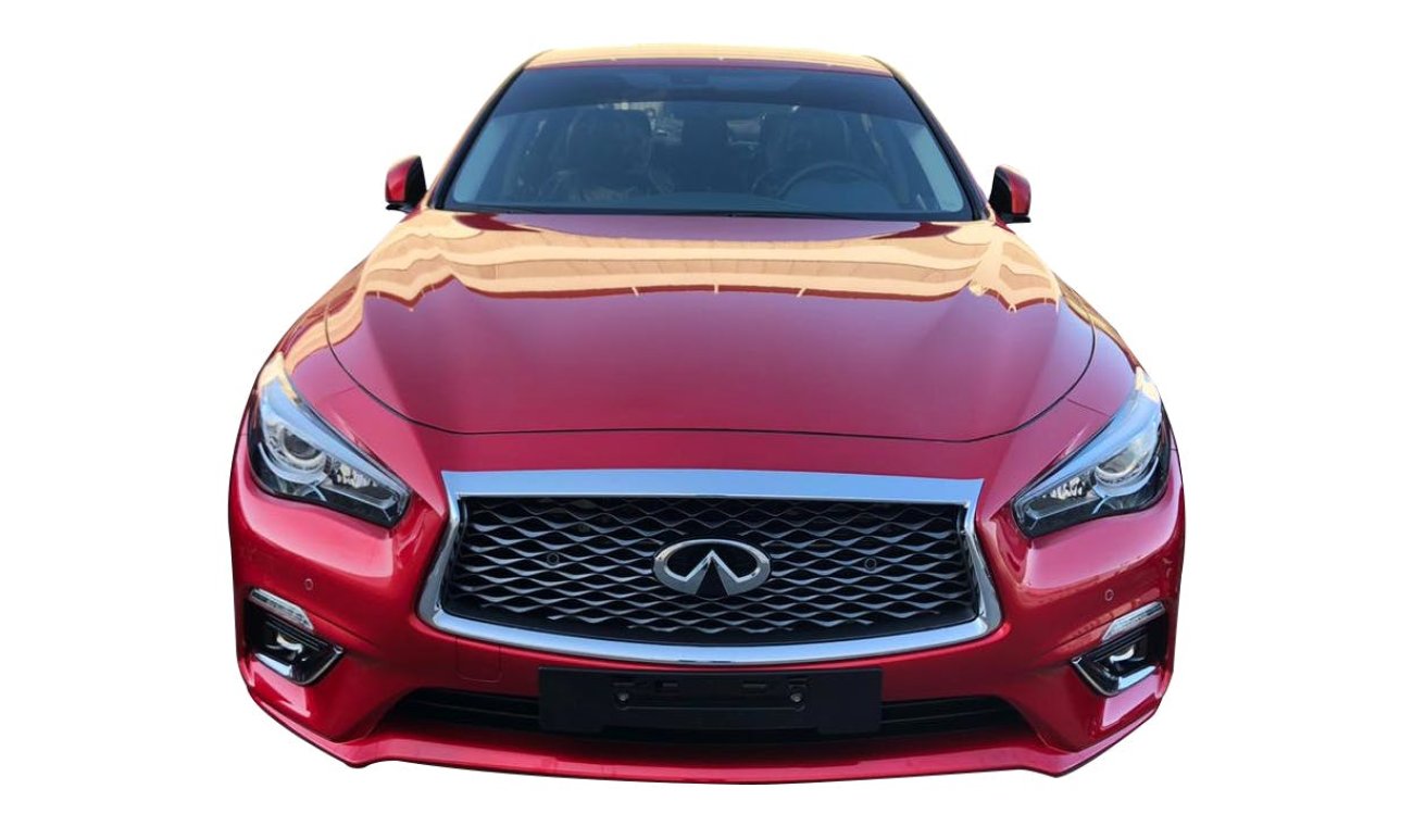 إنفينيتي Q50 2.0t Luxe 2019 Model with 3 Years or 100,000KM GCC Warranty!!