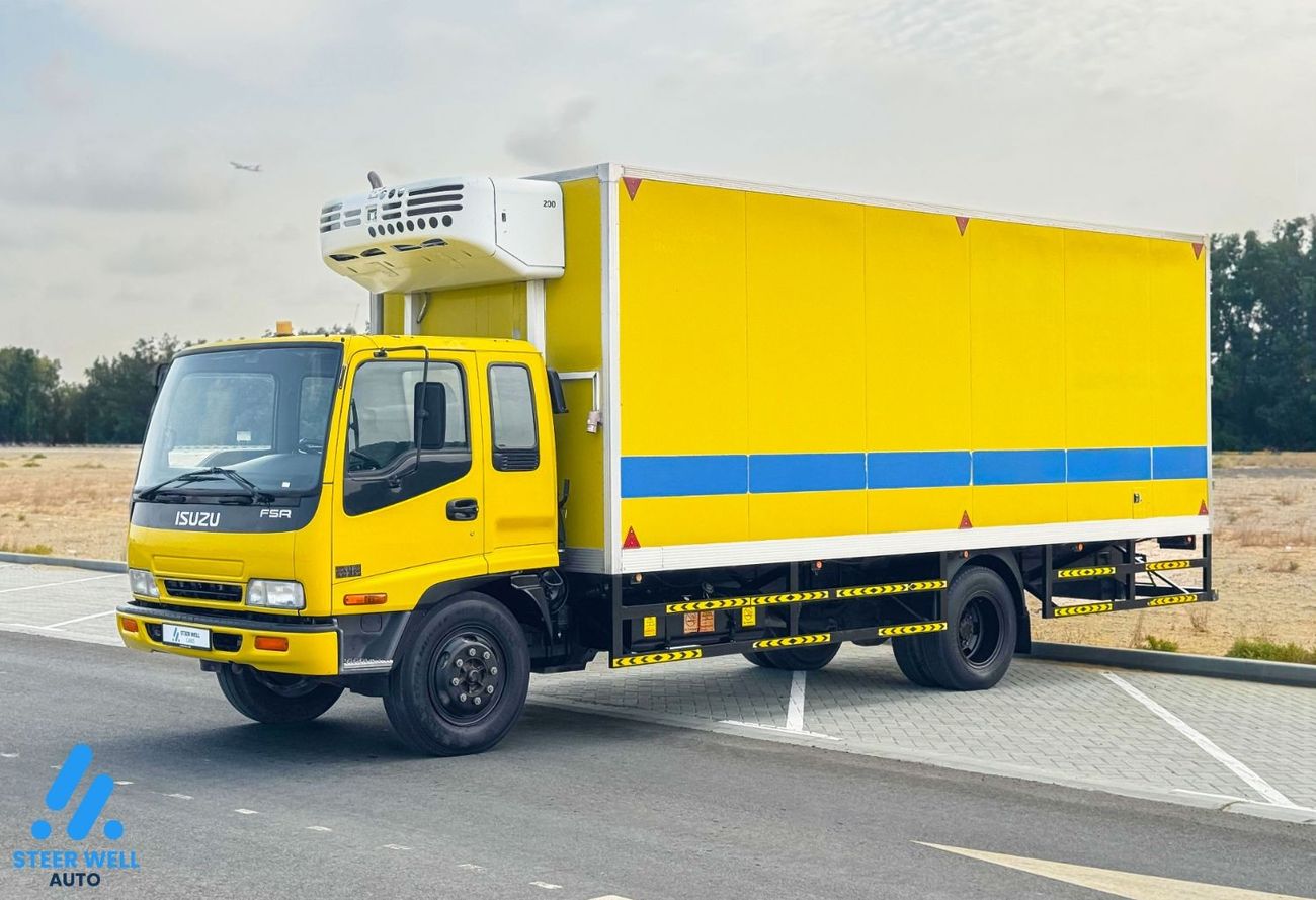 Isuzu FSR 8.2L Diesel LHD GCC Specs THERMOKING MD 200 Freezer Box