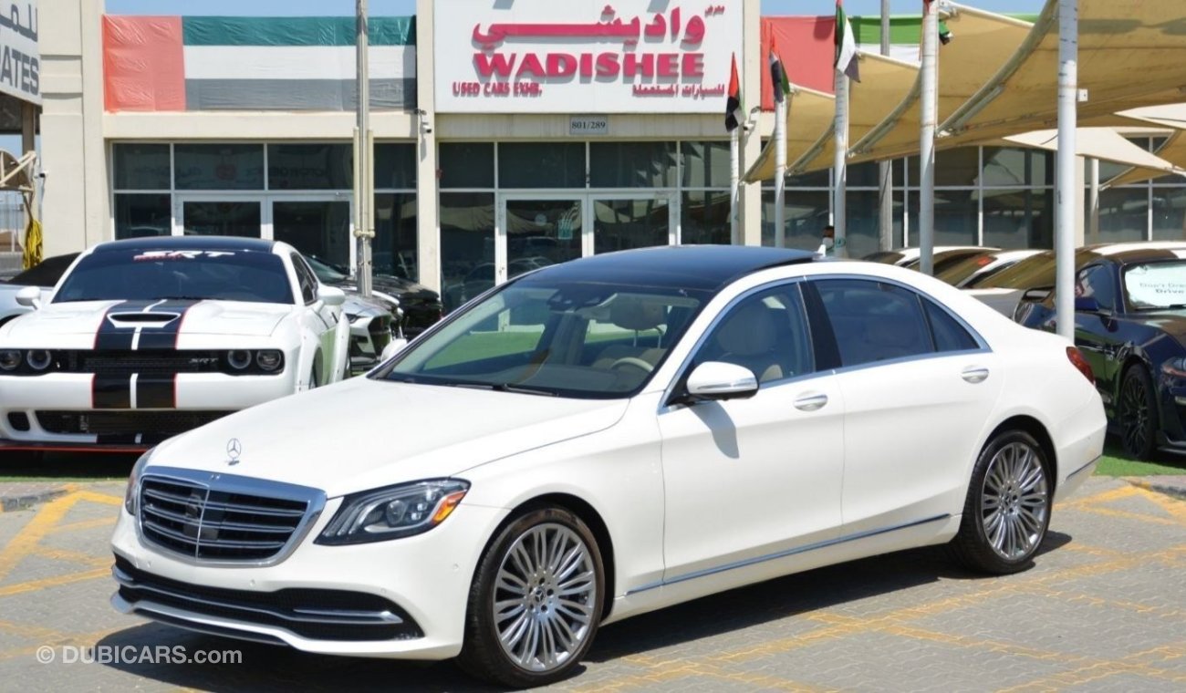 مرسيدس بنز S 450 Mercedes-Benz S450 V6 2019/FullOption/Panaromic Roof/Luxury/Low Miles/Very Good Condition