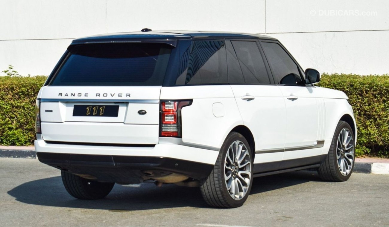 Land Rover Range Rover Autobiography / GCC Specifications