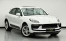 Porsche Macan Std 2.0L (260 HP) 2023 Porsche Macan, 1 Year Unlimited KM Warranty, Porsche Full Service History, GC