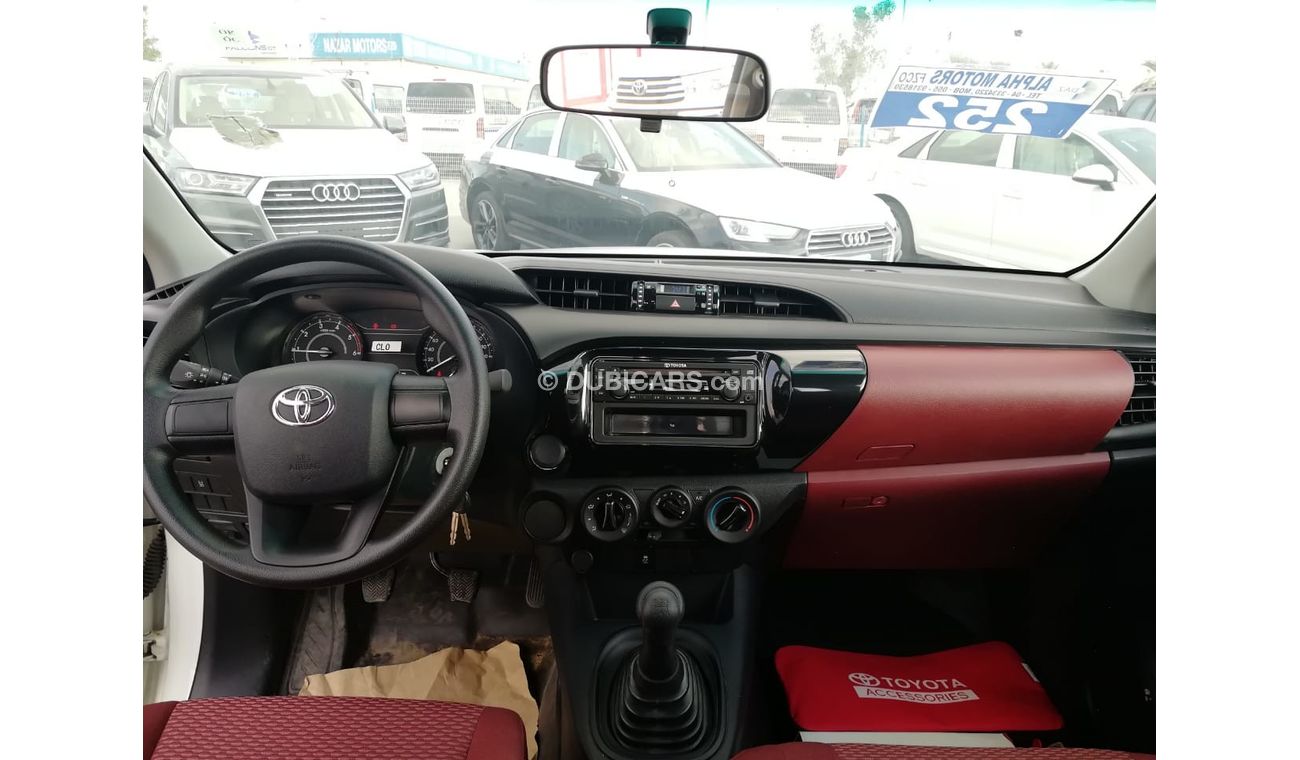 Toyota Hilux 2.4L Diesel 4X2 single cabin Mid Options
