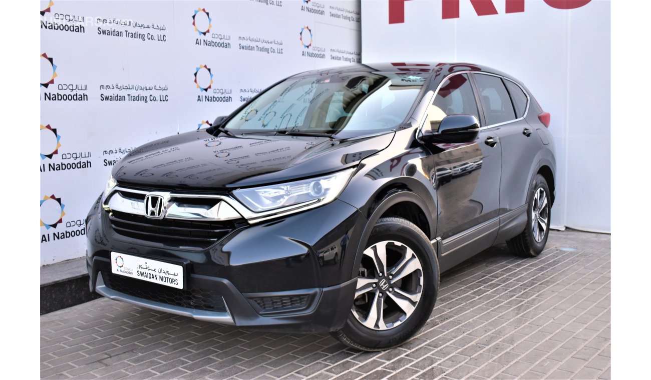 Honda CR-V AED 1762 PM | 0% DP | 2.4L LX 2WD GCC WARRANTY