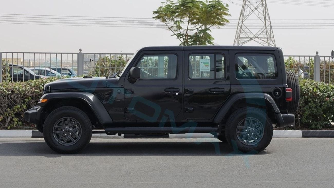 Jeep Wrangler (For Export , НА ЭКСПОРТ) PY 25/25 Unlimited Sport S I4 2.0L Turbo 2025 GCC Без пробега