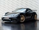 بورش كايمان 718 GT4 4.0L (420 HP) M/T