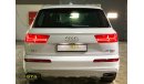 Audi Q7 45TFSI, Warranty, Full Audi History, GCC