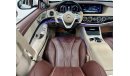 Mercedes-Benz S650 Maybach 2019 Mercedes-Maybach S 650 (FULL OPTION), Full Service History, Warranty, GCC