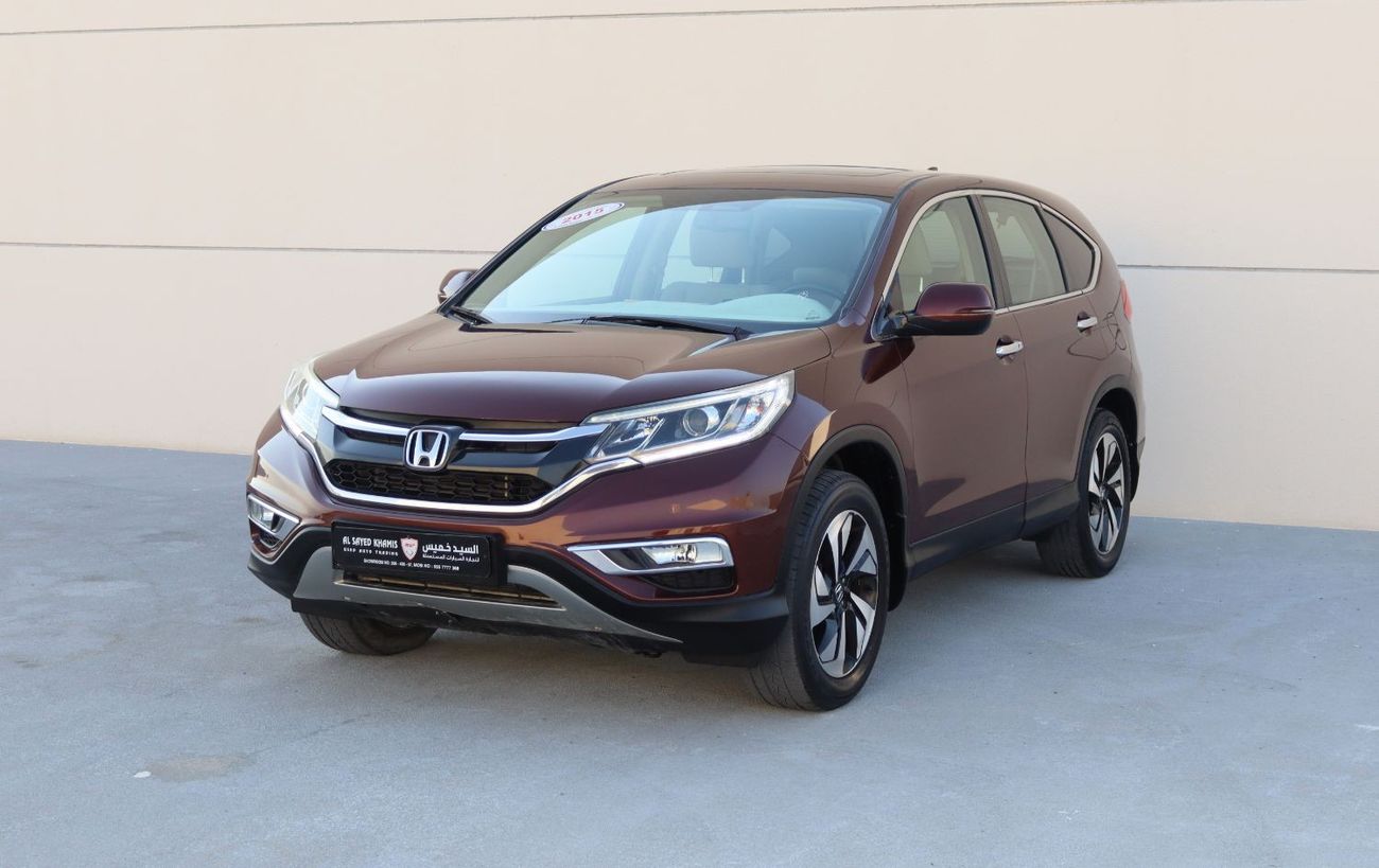 هوندا سي آر في LX خالية من الحوادث - خليجي - فتحة سقف - بحالة الوكالة من الداخل والخارج