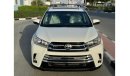 تويوتا هايلاندر 2018 LIMITED AWD PANORAMA WHITE LULU USA IMPORTED