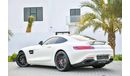 مرسيدس بنز AMG GT S 2016 - Under Agency Warranty Till November 2021 - AED 6,639 Per Month! - 0% DP