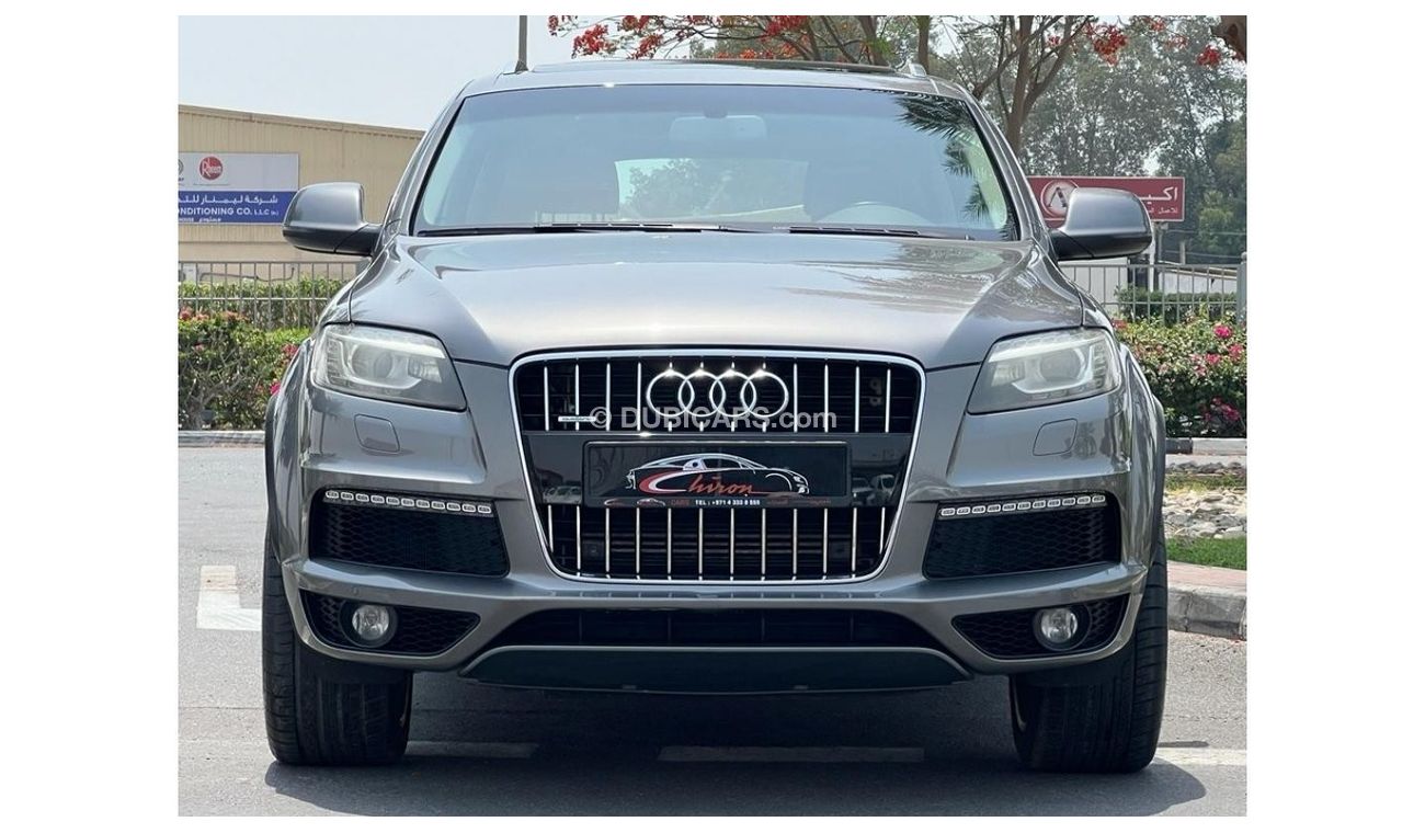 Audi Q7 FSI quattro S-Line AUDI Q7 2014 GCC S LINE FULL OPTIONS 7 SEATER IN PERFECT CONDITION