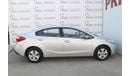 Kia Cerato 1.6L SEDAN SILVER 2015 MODEL GCC SPECS WITH CRUISE CONTROL DEALER WARRANTY