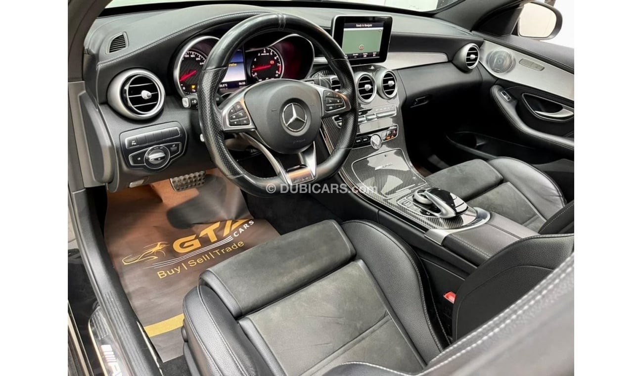 Mercedes-Benz C 63 AMG 2017 Mercedes C63 AMG V8 Bi-turbo , Full Service History, Warranty.