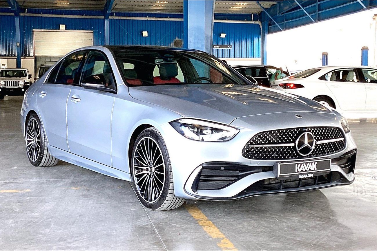 مرسيدس بنز C 200 Premium (AMG Line) | شامل الضمان | 0 ﺪﻔﻋﺓ ﺃﻮﻟﻯ