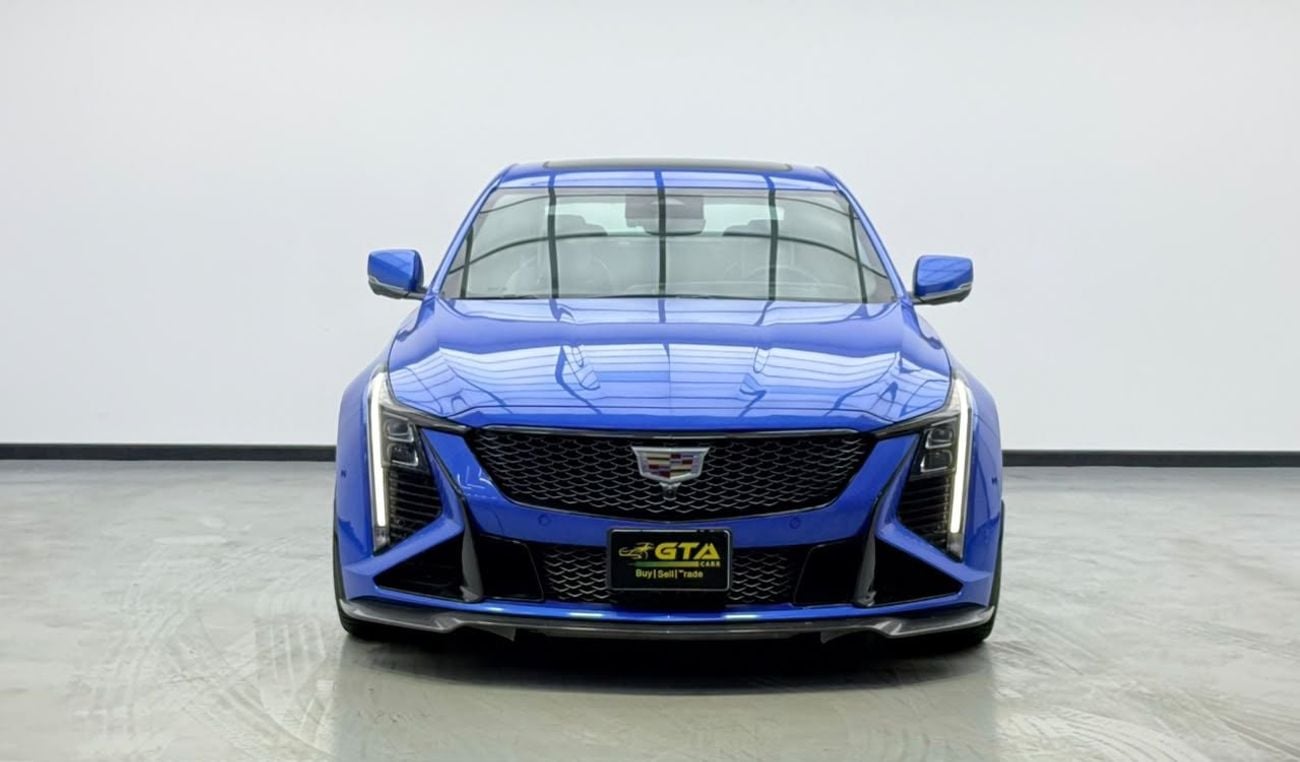 Cadillac CT5 V-SERIES BLACKWING 2025 Cadillac CT5 V Blackwing, 4 Years Warranty + Service Pack, Carbon Fiber Package, Low Km, GCC
