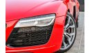 Audi R8 4.2L V8 | 4,289 P.M | 0% Downpayment | Agency Maintained | Immaculate Condition