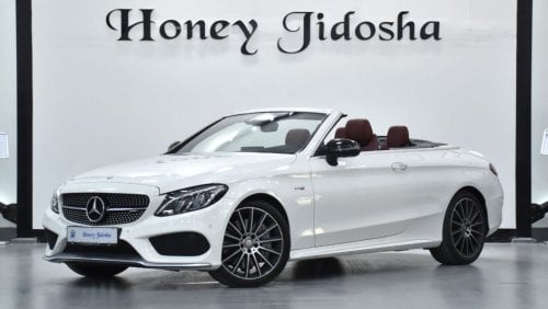Mercedes-Benz C 43 AMG EXCELLENT DEAL for our Mercedes Benz C43 AMG Convertible ( 2017 Model ) in White Color GCC Specs