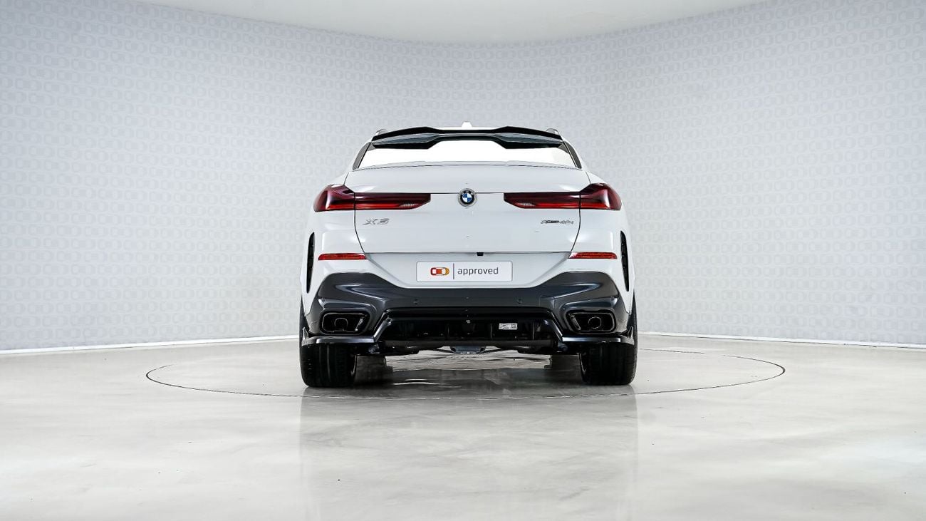 بي أم دبليو X6 40i M Sport 3.0L xDrive40i | AED 5,713 PM | Warranty - Service 2028 | GCC