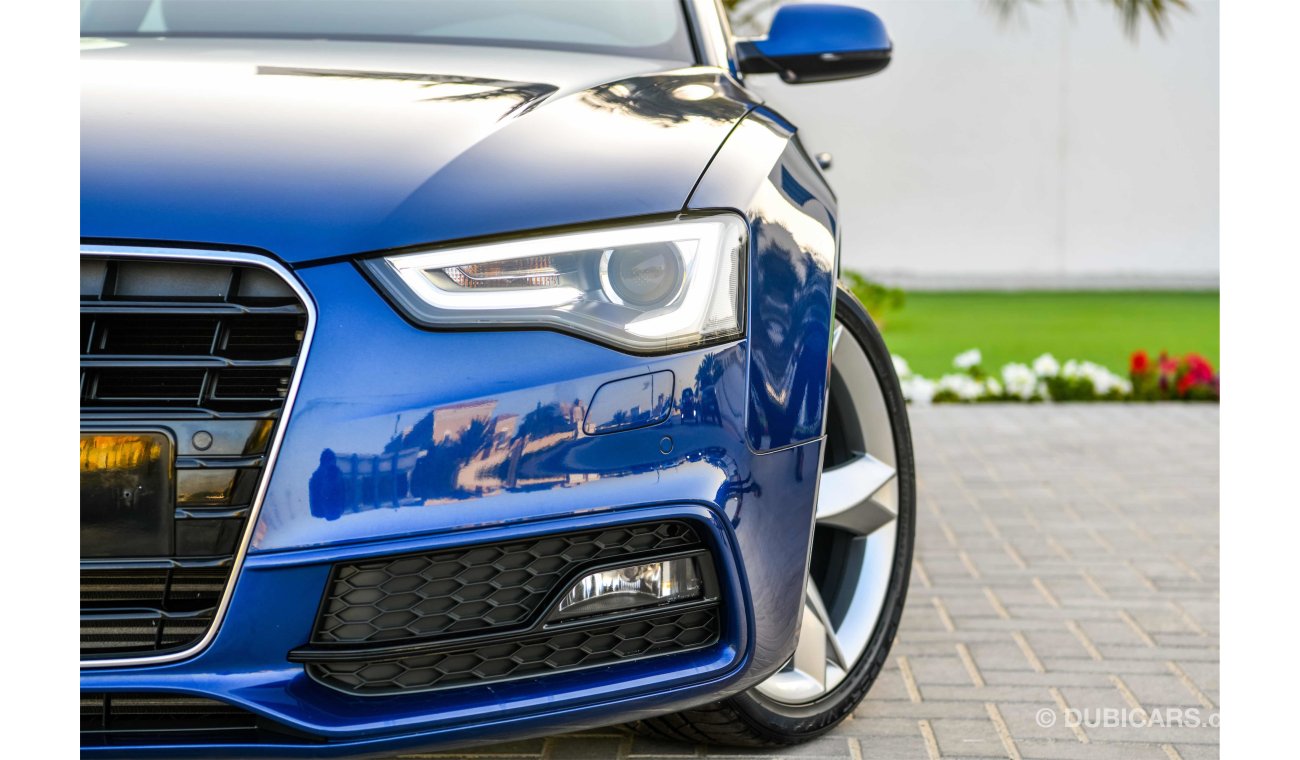 Audi A5 S-Line Coupe - 2 Y Warranty!  GCC - AED 1,705 Per Month 0% Downpayment