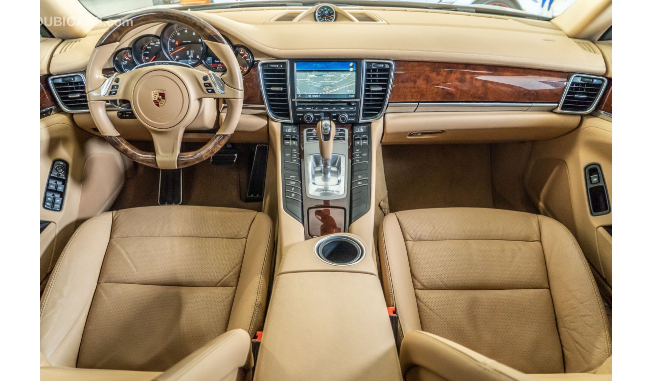 بورش باناميرا 2014 Porsche Panamera 4 / Porsche Warranty / Sports Chrono / Turbo Wheels