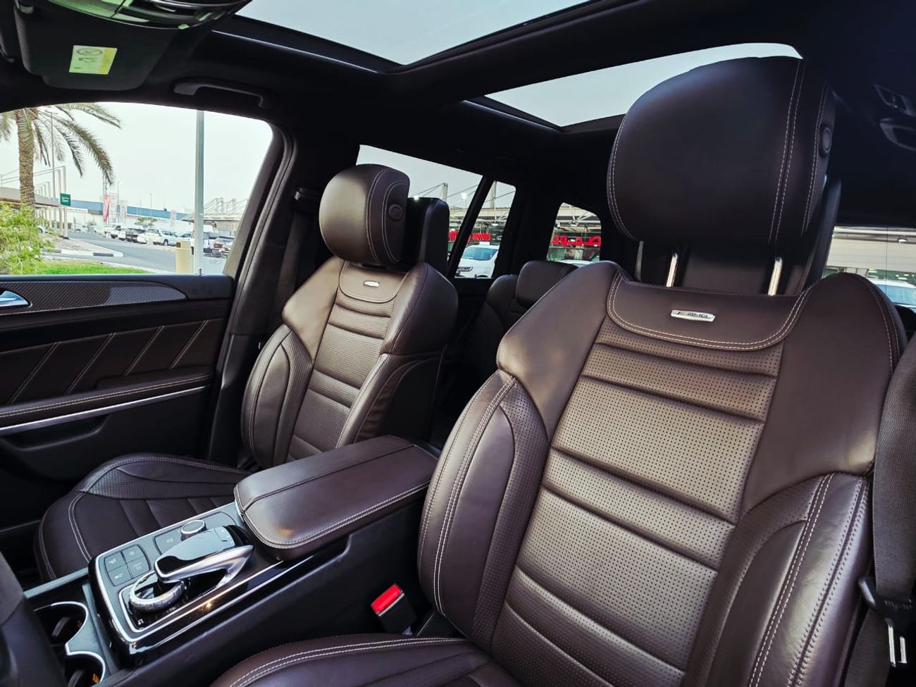 Mercedes-Benz GLS 63 GLS 63 AMG 2016 GCC FULL OPTION SPECIAL OPTIONS WITH CARBON FIBER 2KEY  VERY CLEAN