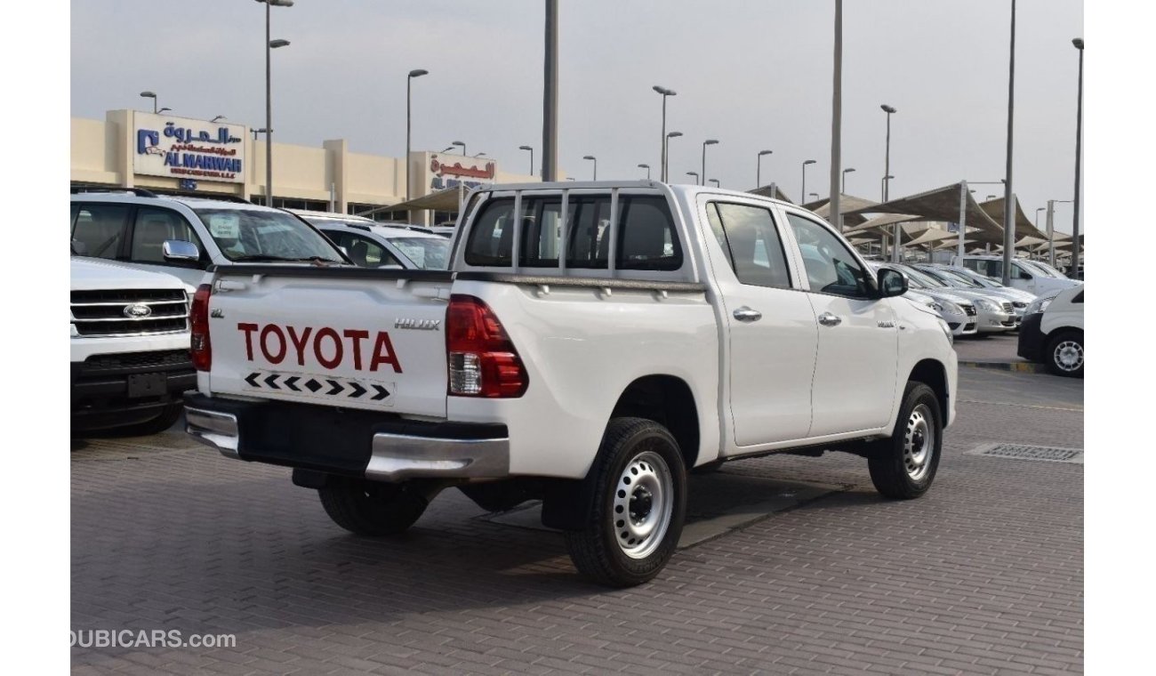 Toyota Hilux GL GL GL 2018 | TOYOTA HILUX DOUBLE CAB GL 4X4 | 2.7L V4 | PETROL | MANUAL TRANSMISSION | GCC | FULL