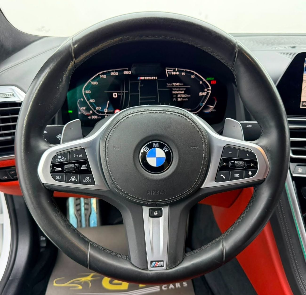 بي أم دبليو M850i xDrive 2019 BMW M850i Coupe, Warranty, Full BMW Service History, Fully Loaded, GCC