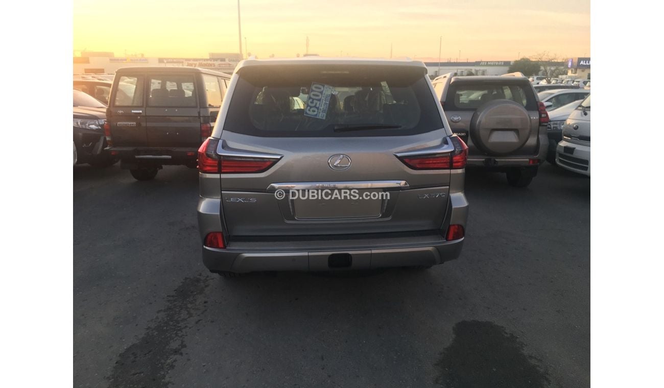 Lexus LX 570 Platinum color sonic titanium