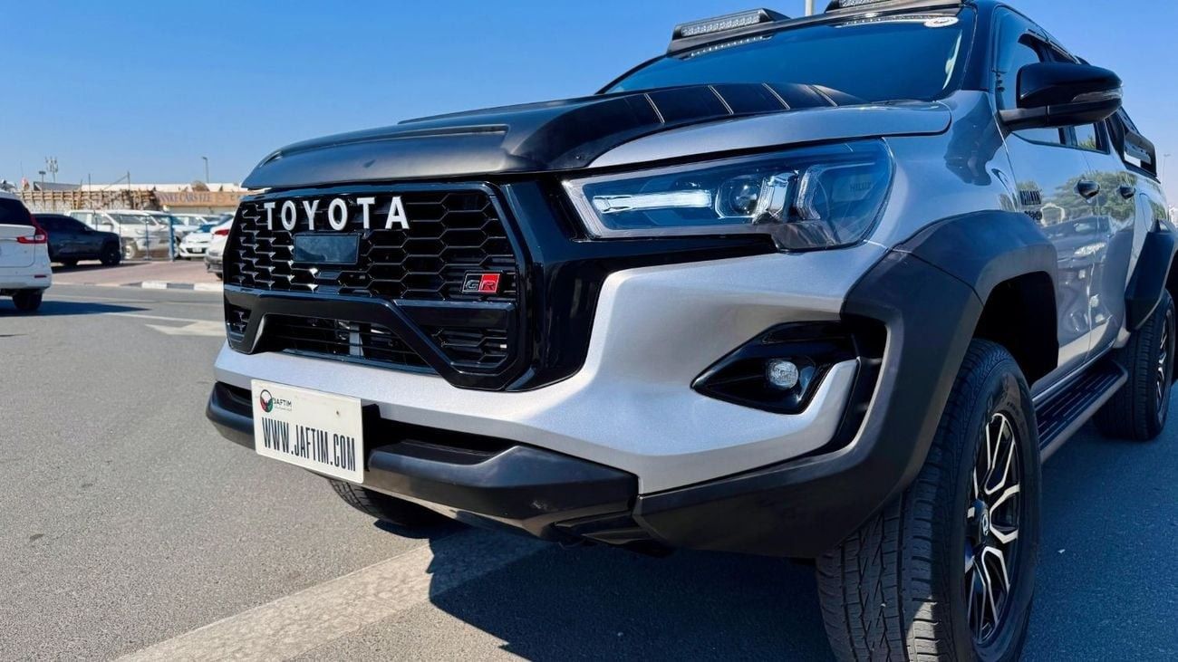 تويوتا هيلوكس MODIFIED TO GR SPORTS | DOUBLE CABIN | RHD | 2023 | 2.8L DIESEL ENGINE | AUTOMATIC TRANSMISSION | PR