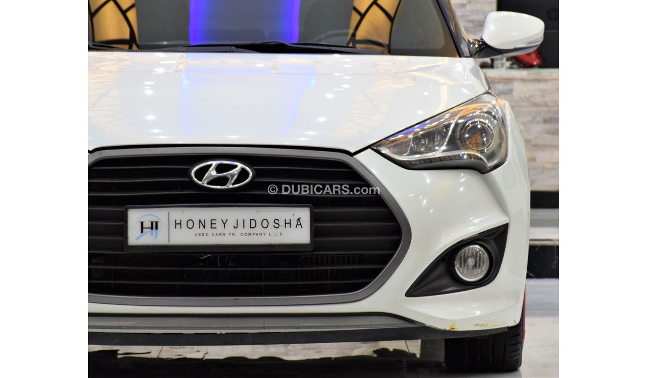 Hyundai Veloster Turbo EXCELLENT DEAL for our Hyundai Veloster TURBO ( 2016 Model! ) in White Color! GCC Specs